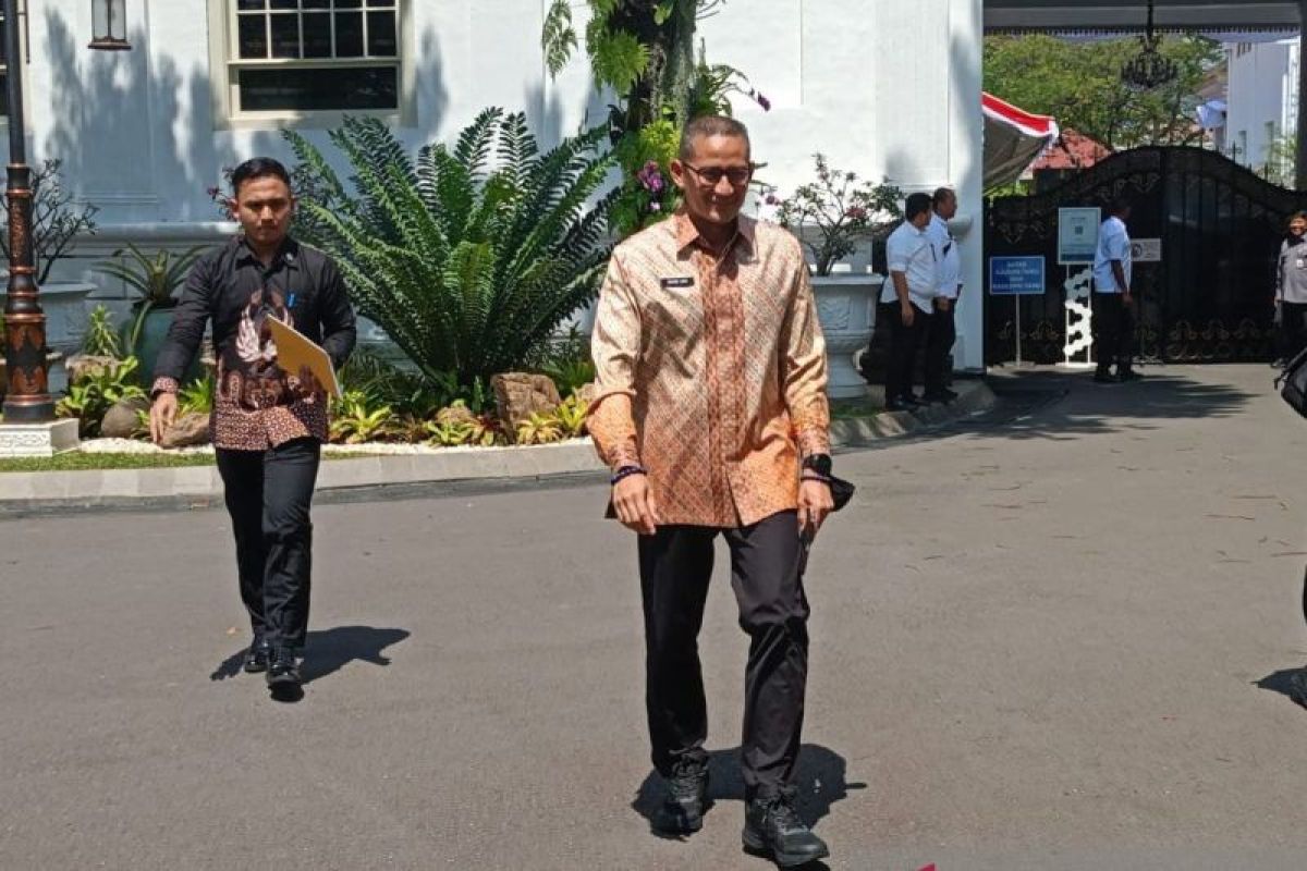 Sandiaga sebut bertemu Presiden Jokowi empat mata bahas politik dan pariwisata