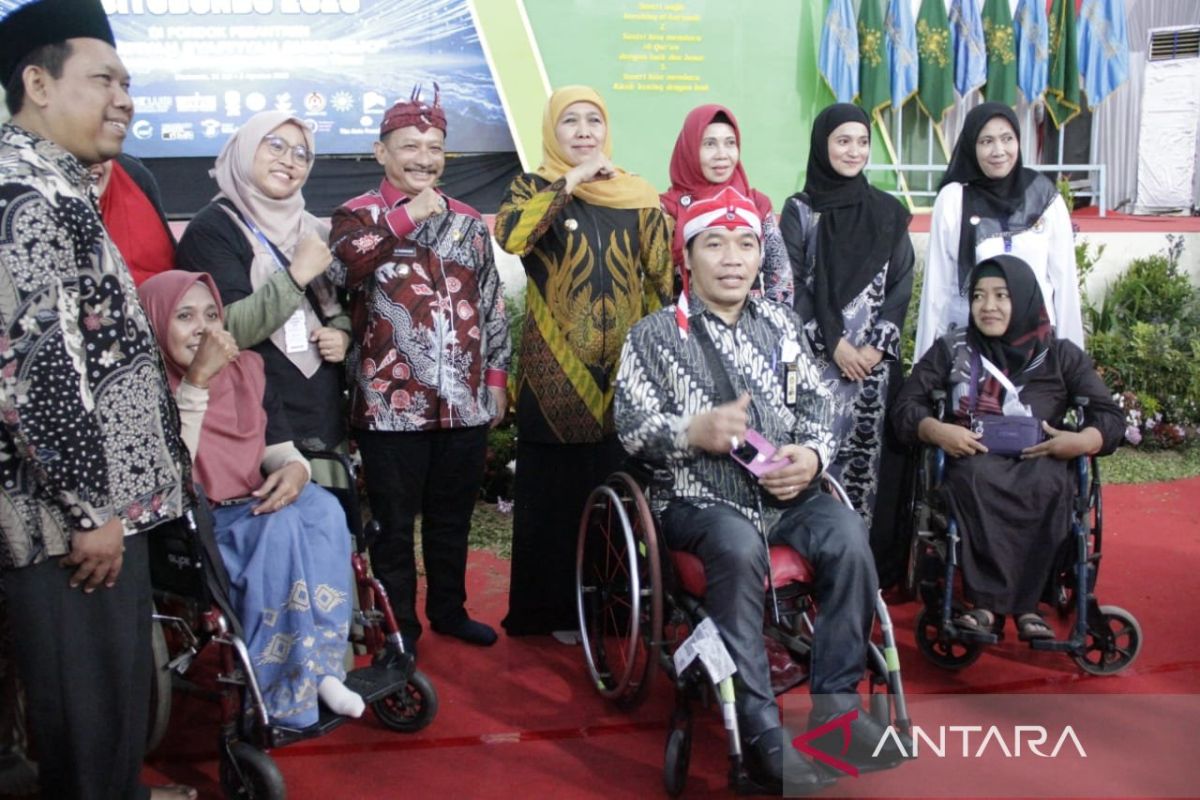 Khofifah: Jatim miliki enam UPT penguatan penyandang disabilitas