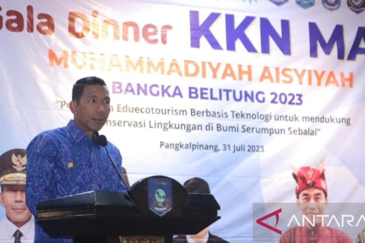 Penjabat Gubernur Babel sinergikan Program Gule Kabung dengan KKN MAs