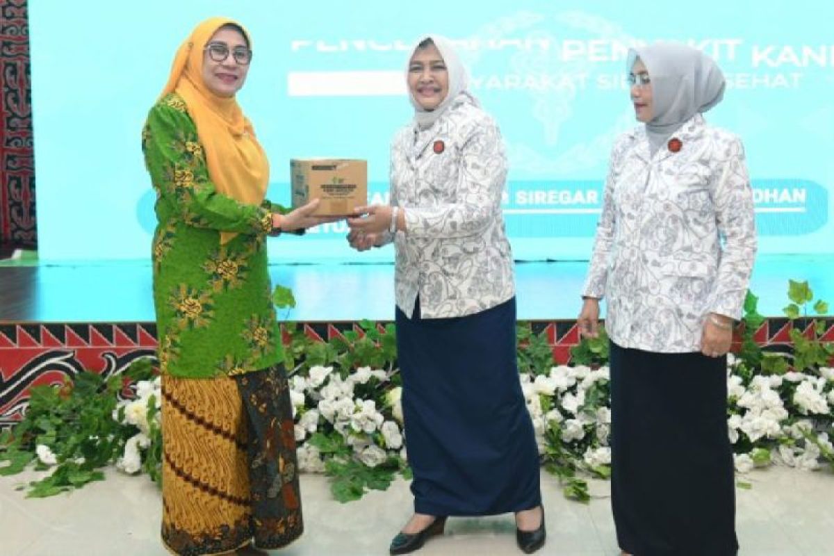 Ketua YKI Sumut dorong peran ibu rumah tangga  edukasi cegah kanker