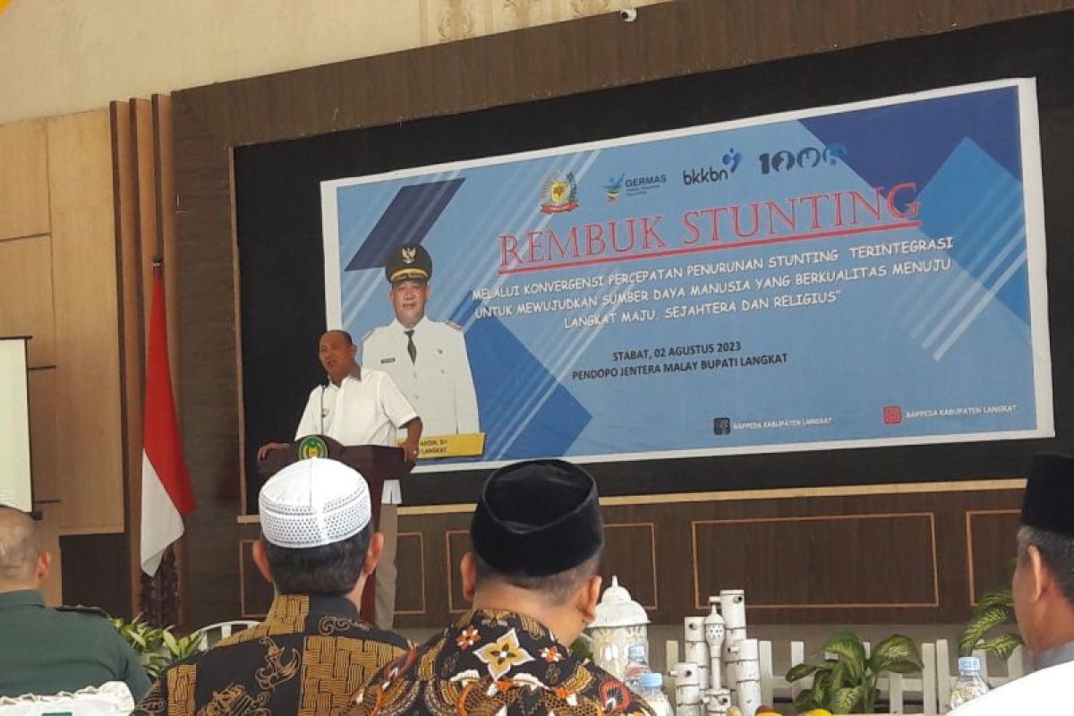 Plt Bupati Langkat : Stunting bukan hanya masalah fisik