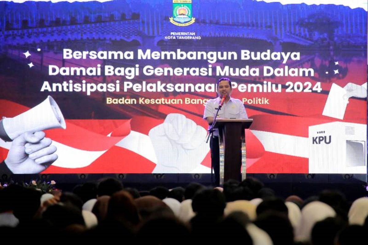 Wali Kota Tangerang imbau mahasiswa tidak terprovokasi isu jelang Pemilu 2024