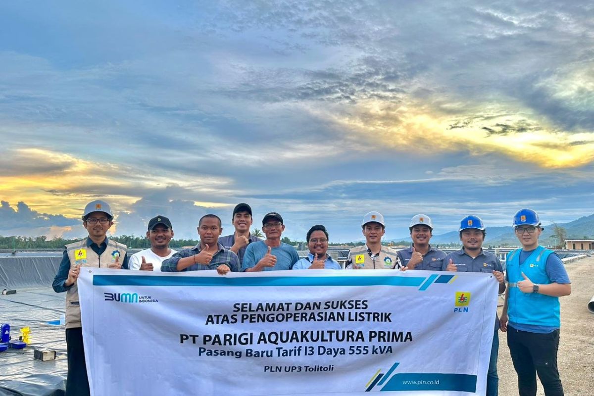 PLN suplai listrik andal Perusahaan Tambak Udang di Sejoli