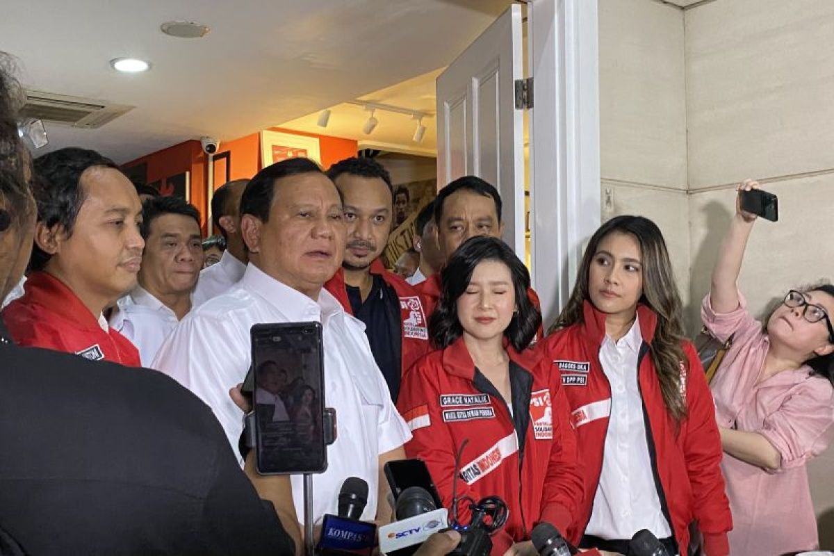 Prabowo ajak PSI gabung Koalisi Kebangkitan Indonesia Raya