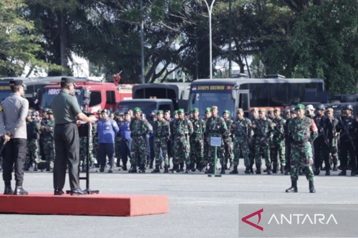 Ratusan personel TNI-Polri siap amankan kunker Wapres ke Kaltim