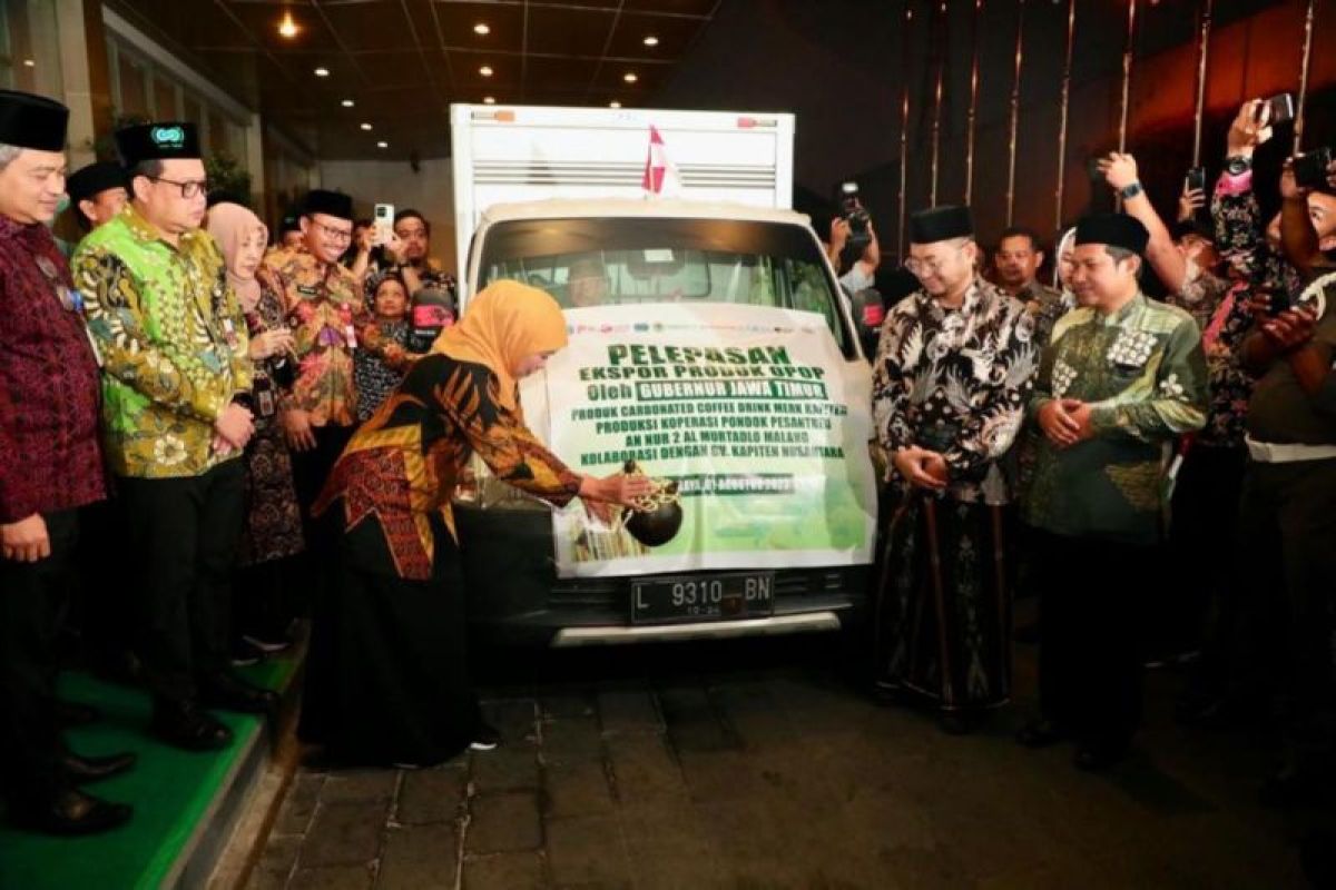 Gubernur Jatim lepas ekspor perdana kopi OPOP ke Malaysia
