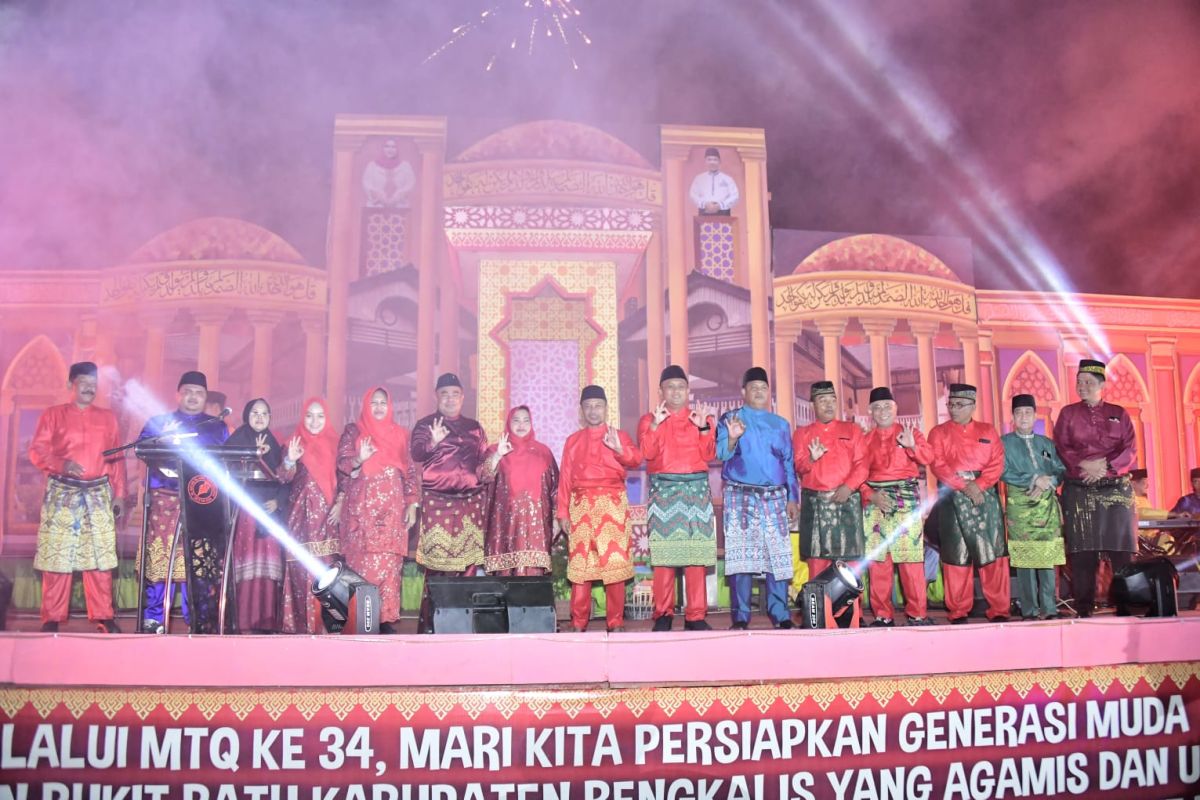 MTQ Kecamatan Bukit Batu resmi dibuka