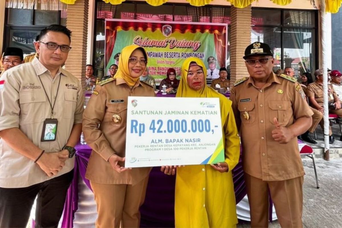 Mempawah lindungi 6.000 pekerja rentan desa dalam program BPJAMSOSTEK