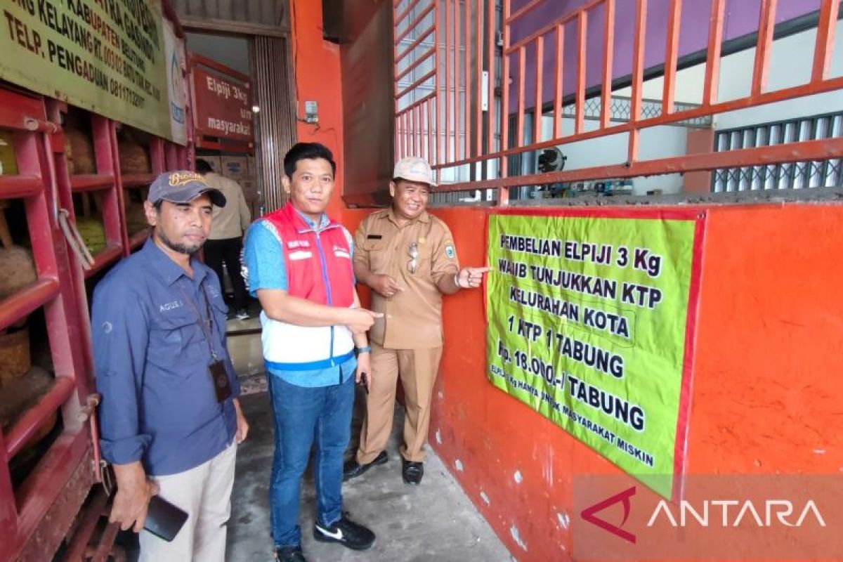 Pemprov Babel bersama Pertamina sidak LPG bersubsidi di Belitung