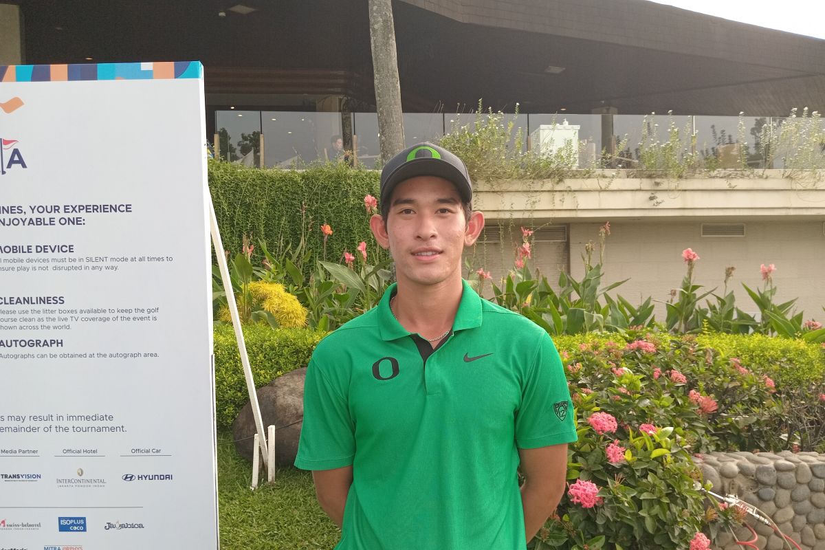 Gabriel Hansel awali penampilan Mandiri Indonesia Open dengan 5 under