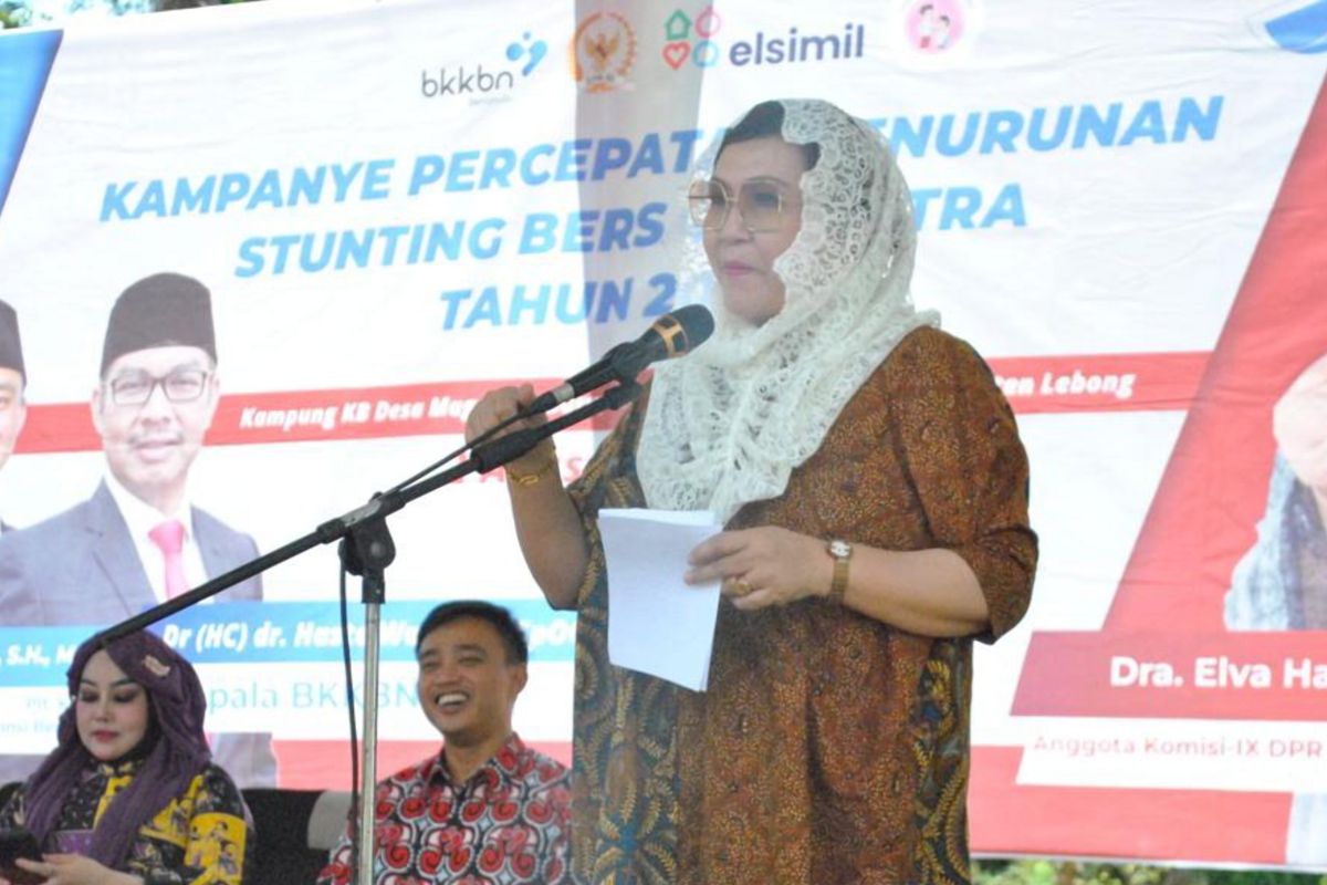 Komisi IX DPR RI ajak Kampung KB gotong royong turunkan stunting