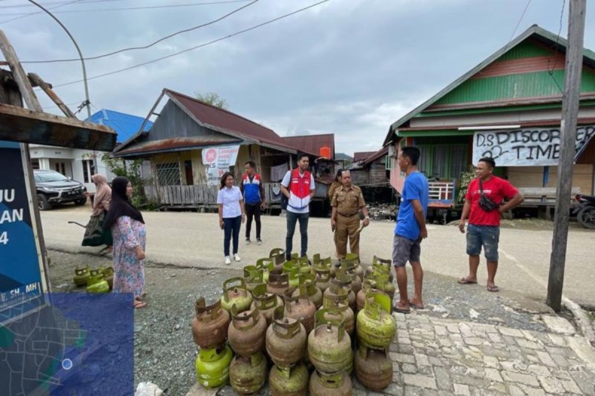 Pertamina tinjau penyaluran elpiji subsidi di Sulteng pastikan sesuai HET