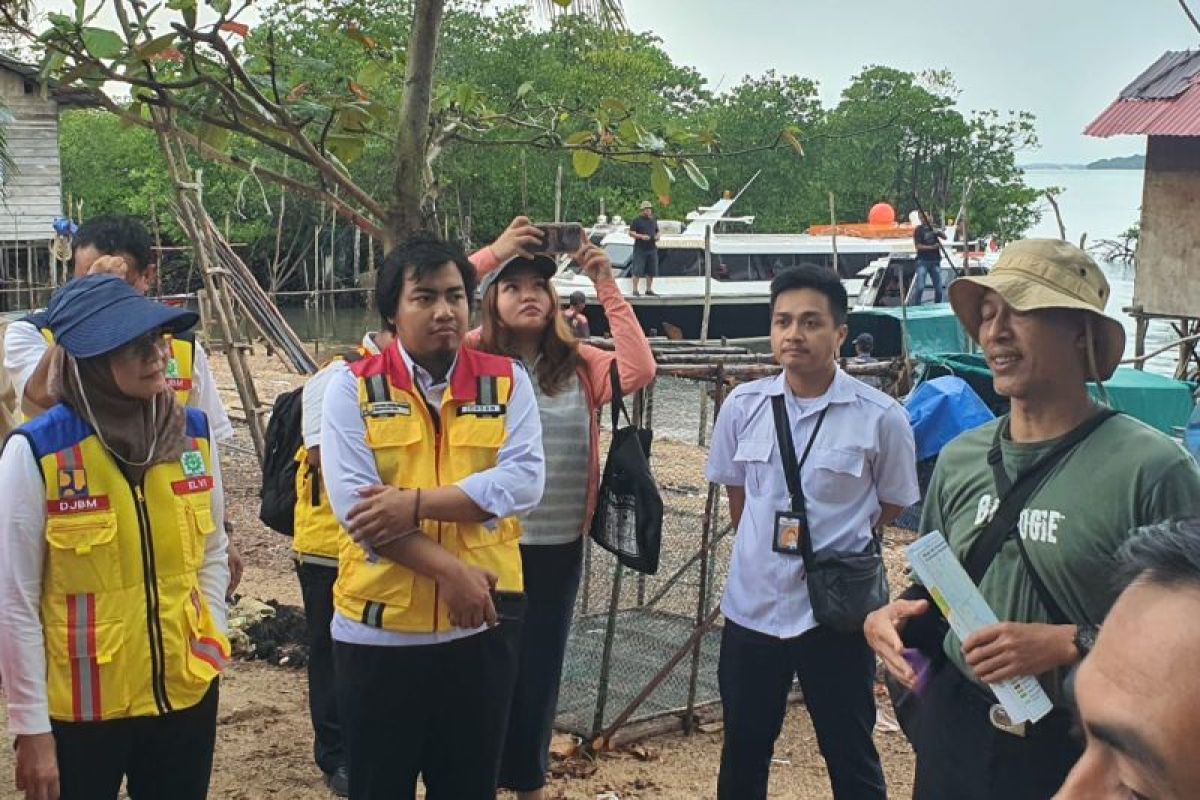 Pemprov Kepri tinjau lokasi pembangunan tapak Jembatan Batam - Bintan