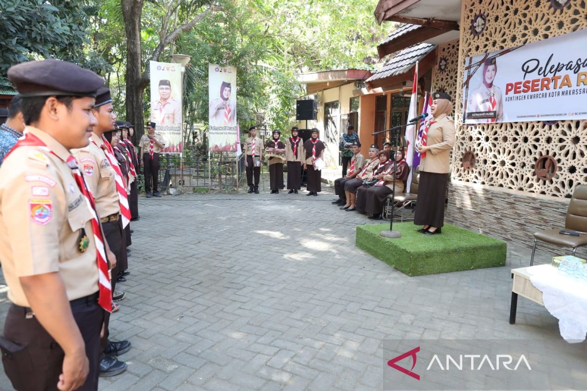 Wakil Wali Kota Makassar ingatkan budaya 3S saat lepas peserta Raimuna
