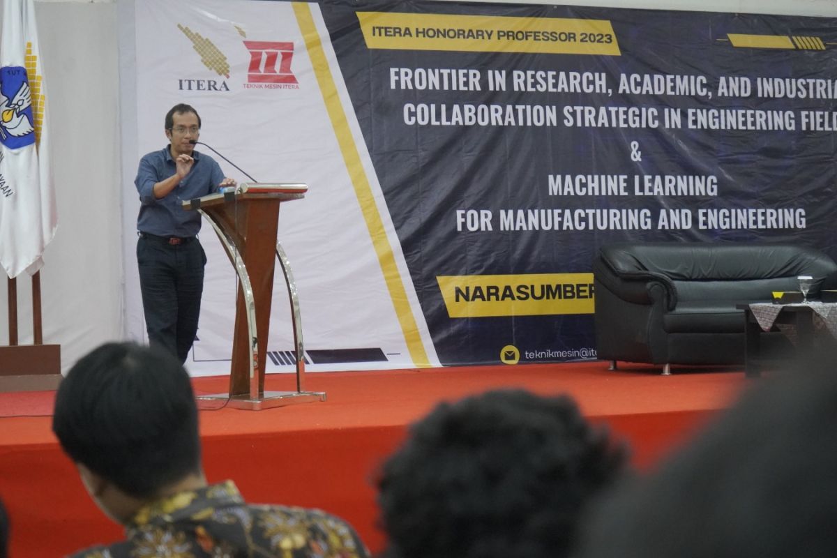 Guru Besar Belgia ajak mahasiswa Itera jadi "mechanical engineer" andal