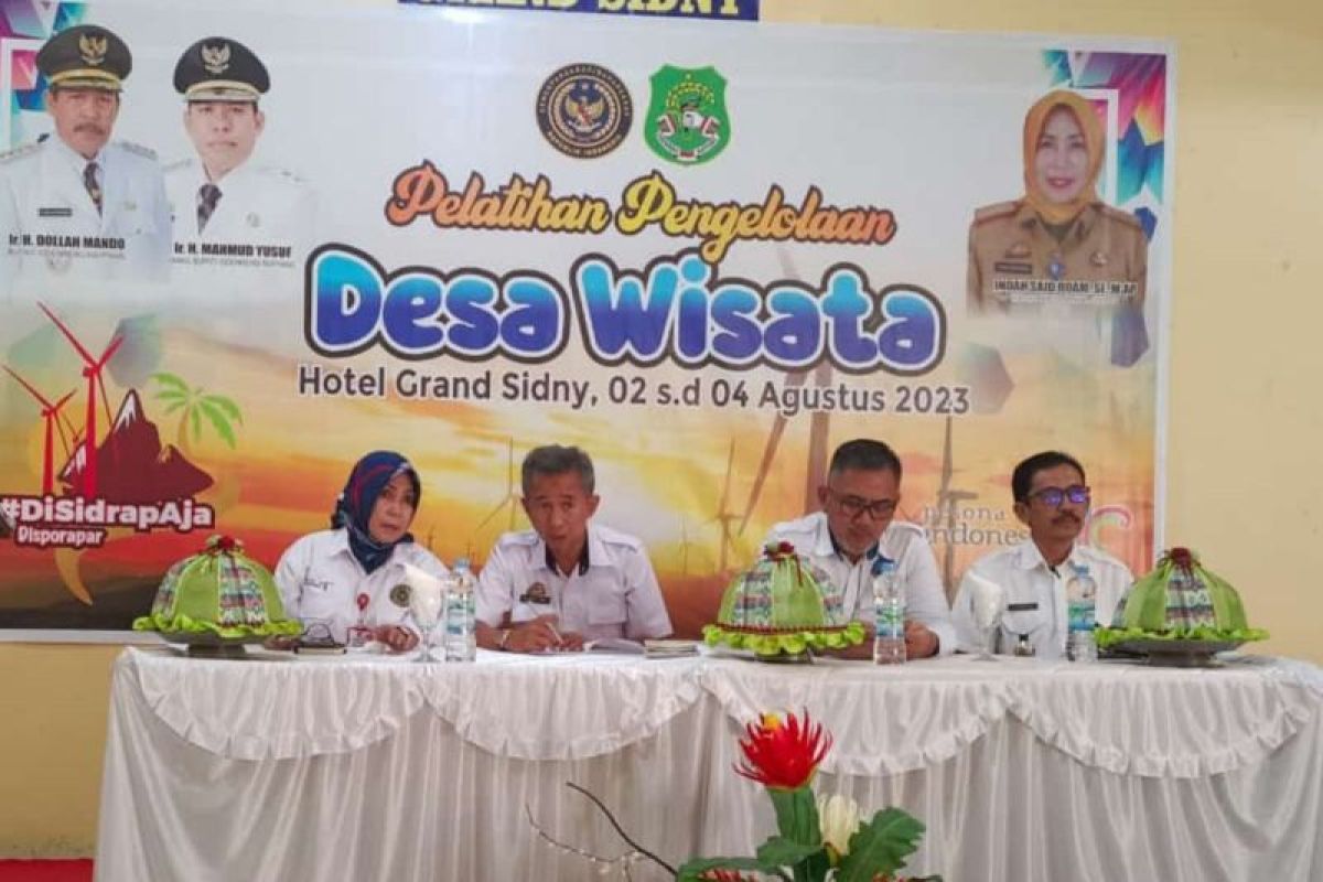 Kemenparekraf - Pemkab Sidrap berkolaborasi gelar pelatihan desa wisata