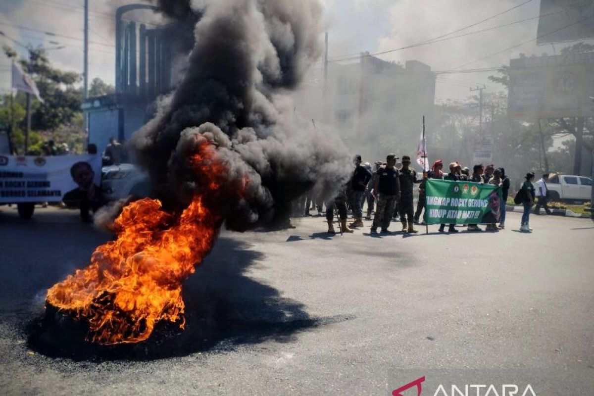 Polisi kerahkan satu SSK setiap harinya amankan demo anti Rocky Gerung