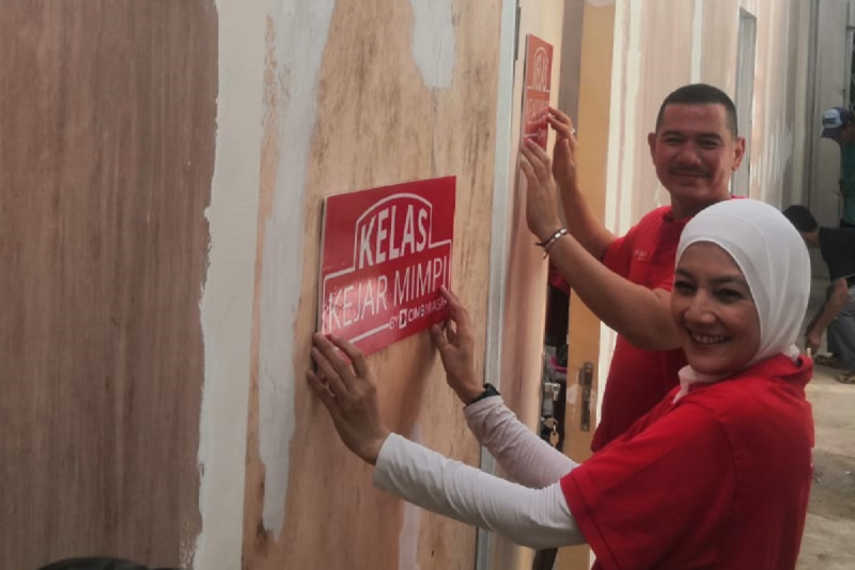 Cut Mini bagikan kisah inspiratif bantu "Kejar Mimpi" pelajar MI di Palembang