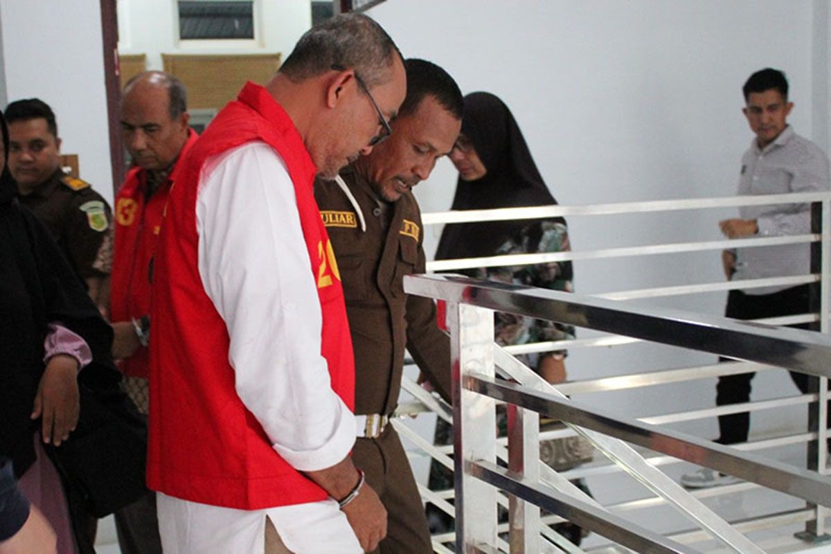 Tiga tersangka korupsi dana bantuan keluarga berencana Aceh Selatan ditahan