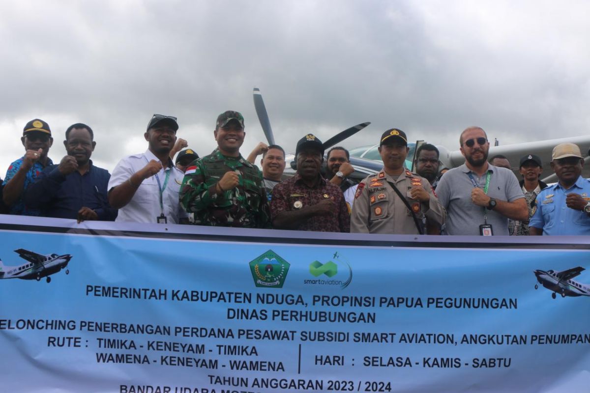 Pemkab Nduga berikan subsidi penerbangan perintis bagi warga