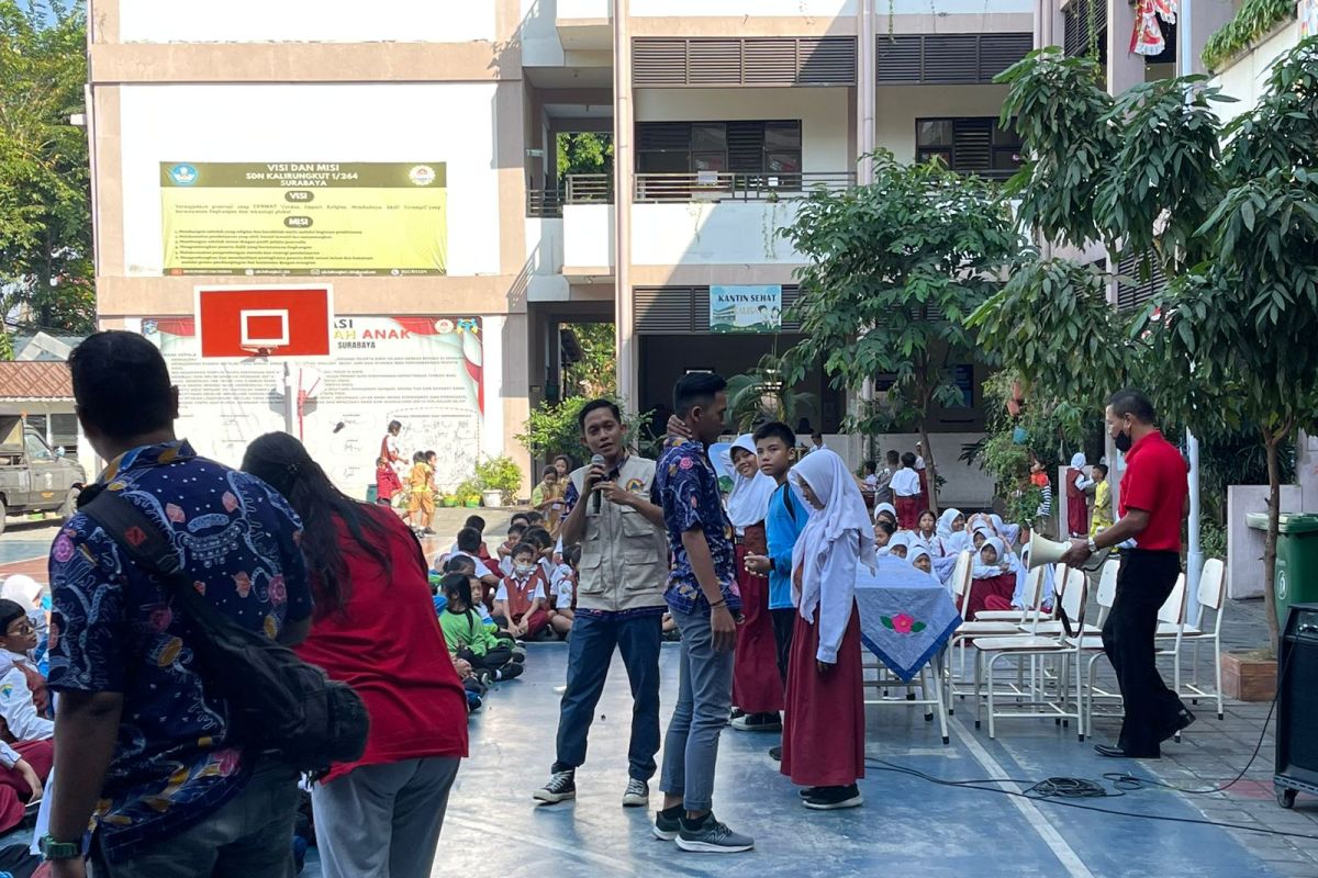 BPBD Surabaya gencarkan sosialisasi mitigasi bencana ke lingkungan sekolah