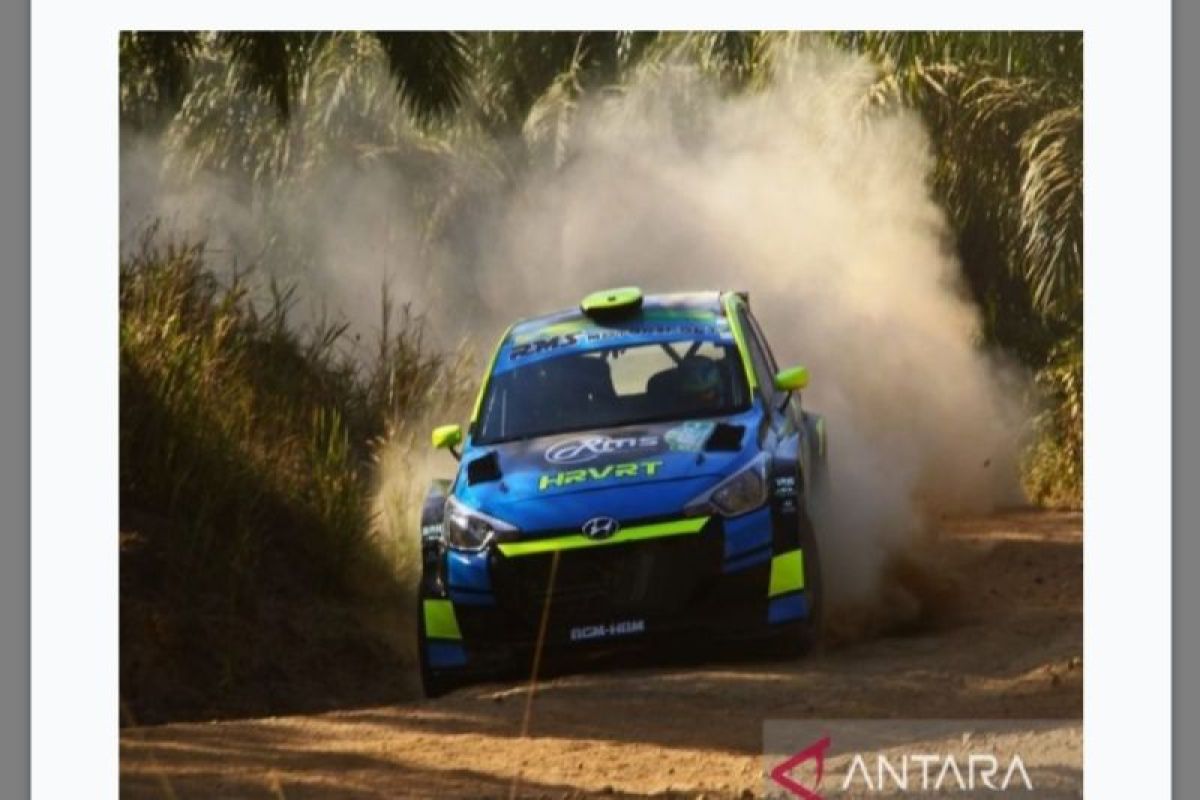 Rihans Variza unggul pada "shakedown" South Borneo Rally Sprint II