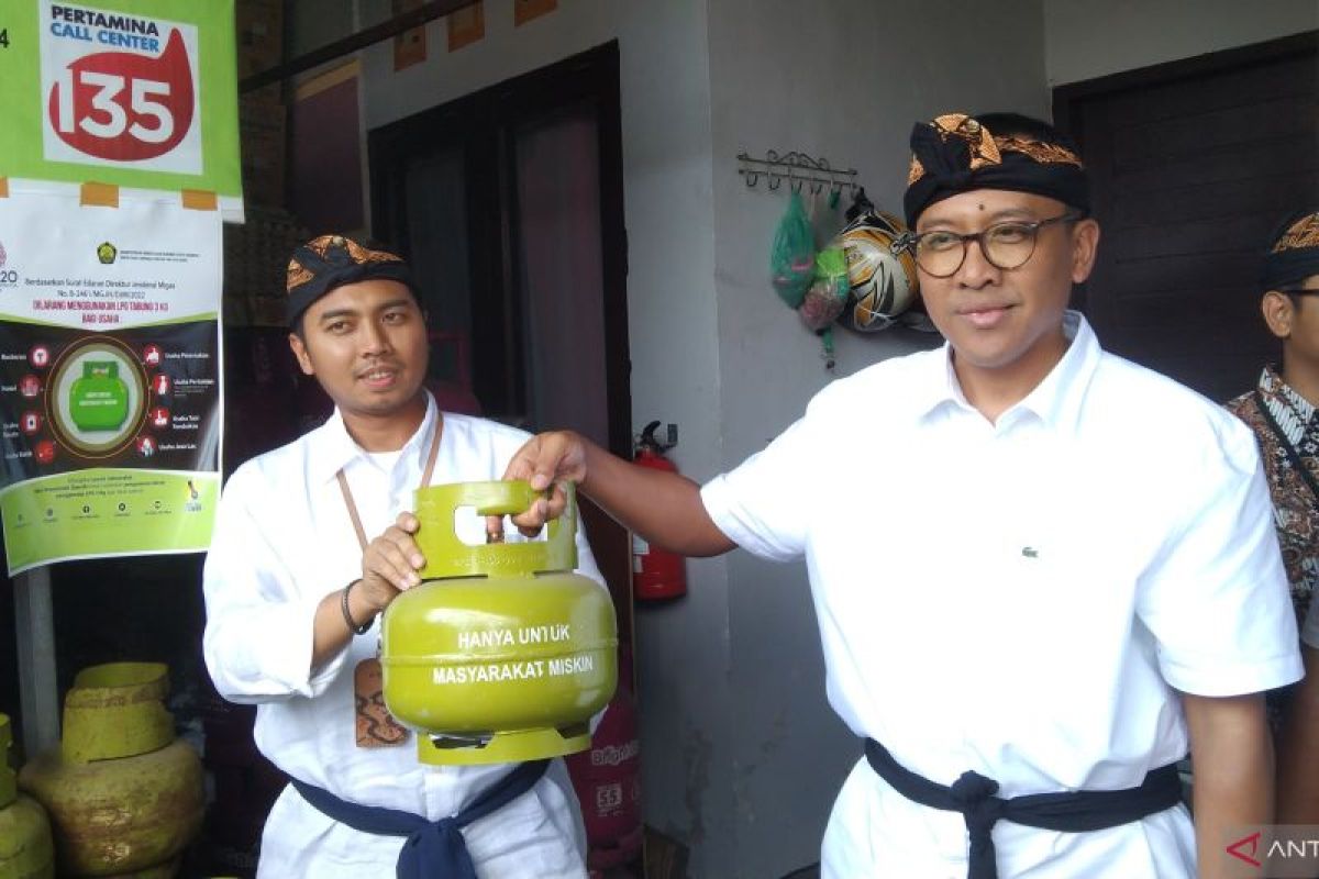 Pertamina tambah 576 ribu tabung elpiji 3 Kg di Bali