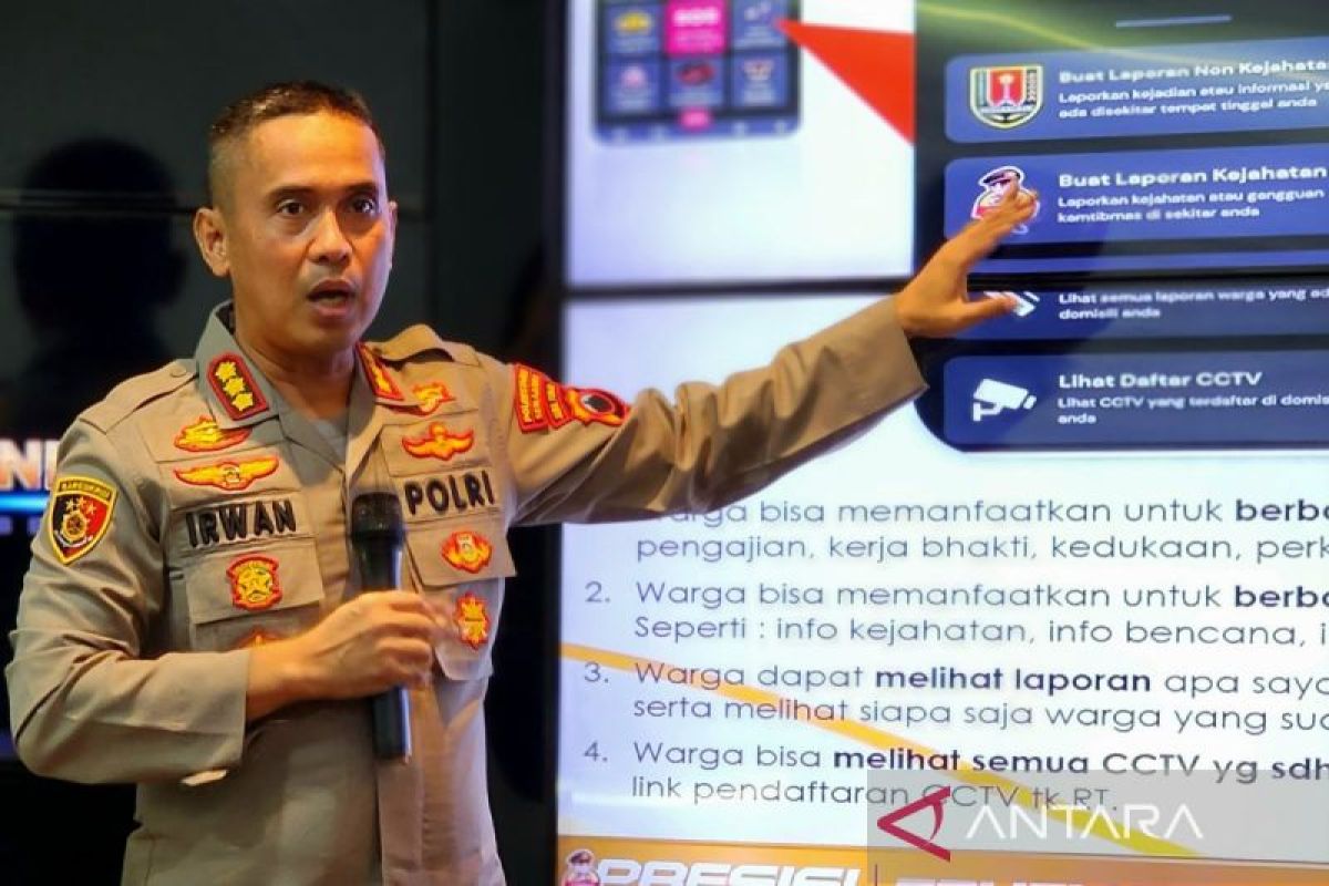 Polrestabes Semarang punya ribuan  "mata digital" untuk jaga keamanan