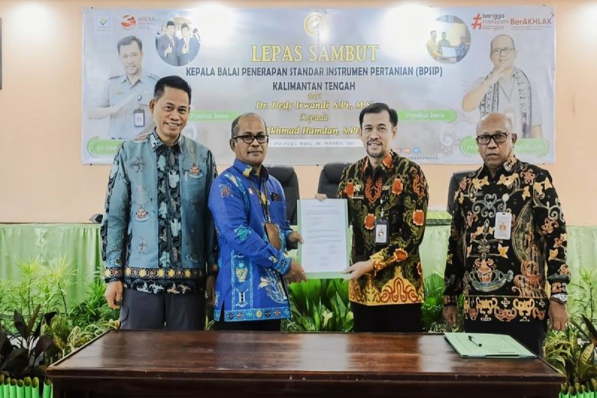 BSIP dorong produk pertanian Kalimantan Tengah penuhi SNI