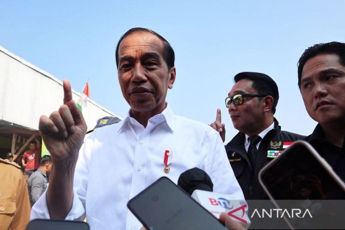 Jokowi: uji materi batas usia minimum capres-cawapres urusan yudikatif