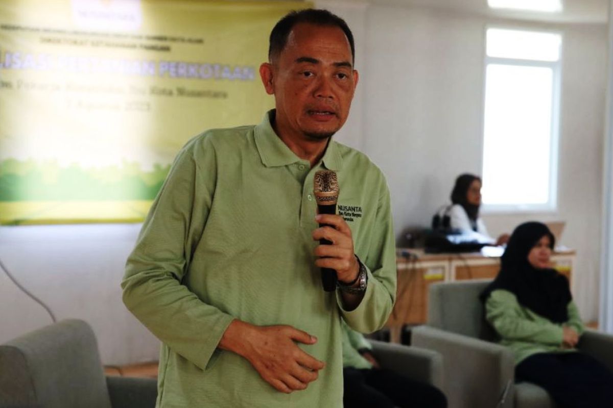 Urban farming to support food security, cityscape in Nusantara: OIKN