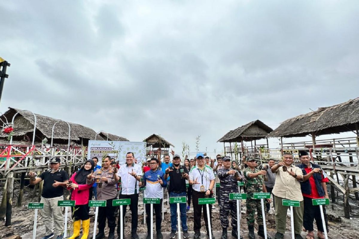 Peduli lingkungan, Pemko akui kontribusi Apical di Pantai Dumai