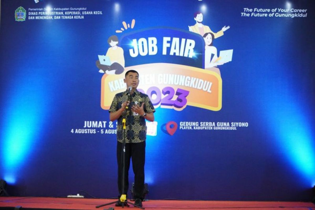 Pemkab menggelar Job Fair Gunungkidul 2023