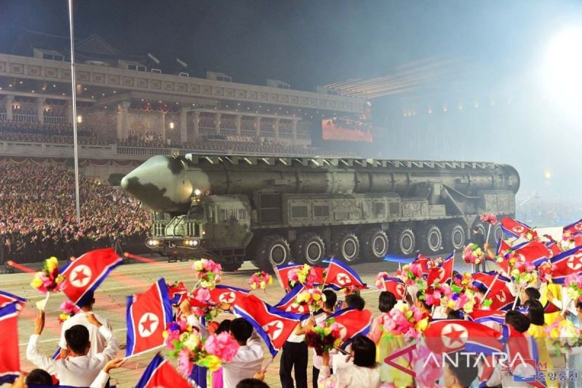 Kim Jong-un puji patriotisme rakyat saat perayaan HUT Korea Utara