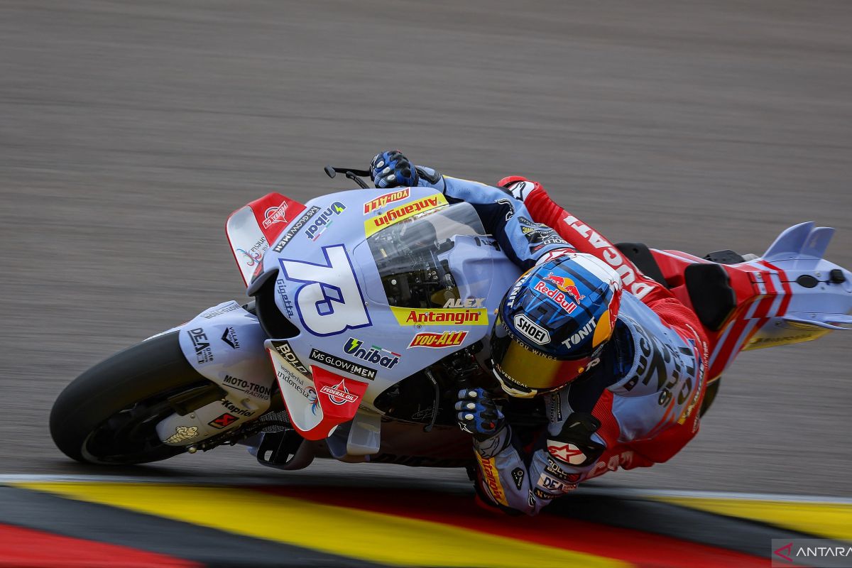 MotoGP: Alex Marquez jadi yang tercepat di Sprint Sirkuit Silverstone