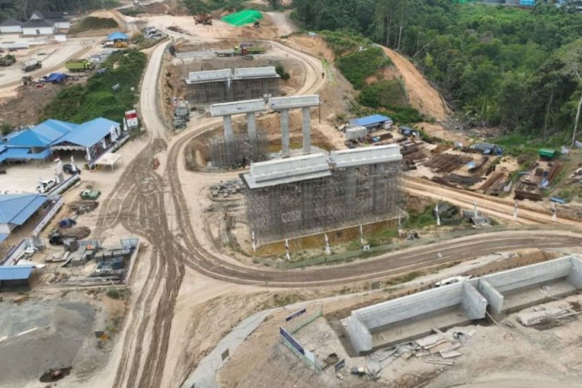 Kementerian PUPR kebut pembangunan jalan tol menuju IKN Nusantara di Kaltim
