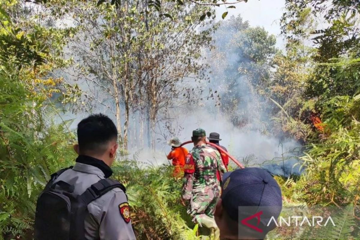 Kodim Tanjung Selor imbau warga waspadai kebakaran hutan dan lahan