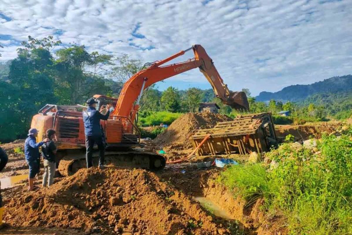 Polda Aceh tangkap empat tersangka tambang emas ilegal