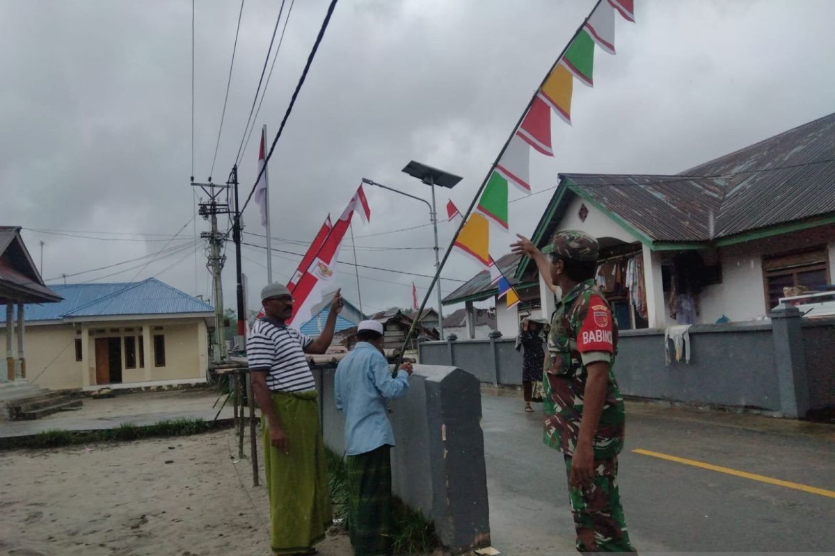 Kodim Ambon imbau jajaran serta warga hias kampung semarakkan HUT RI ke-78