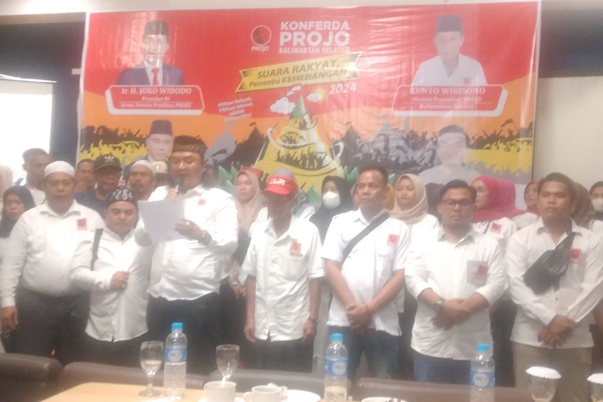 Projo Kalsel usulkan Prabowo-Gibran Capres dan Cawapres 2024-2029