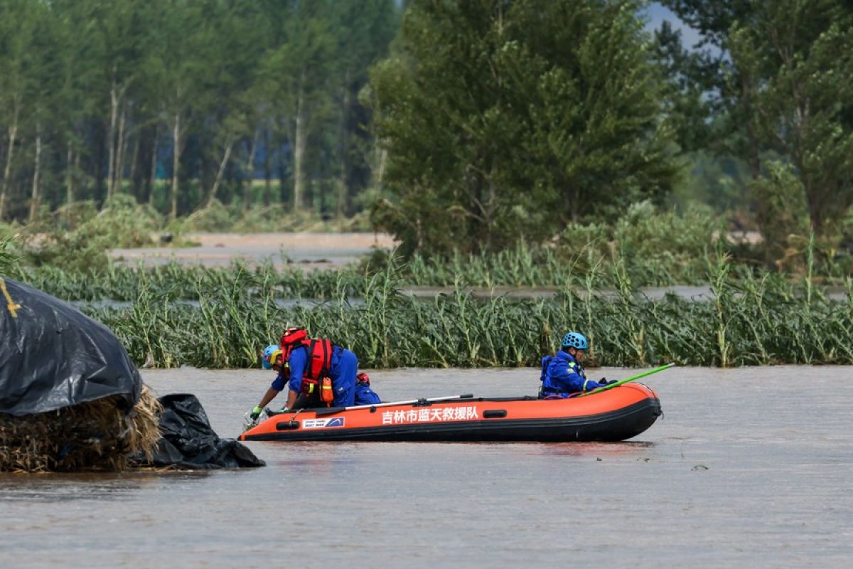6 tewas dan 4 lainnya hilang setelah hujan deras melanda Jilin, China