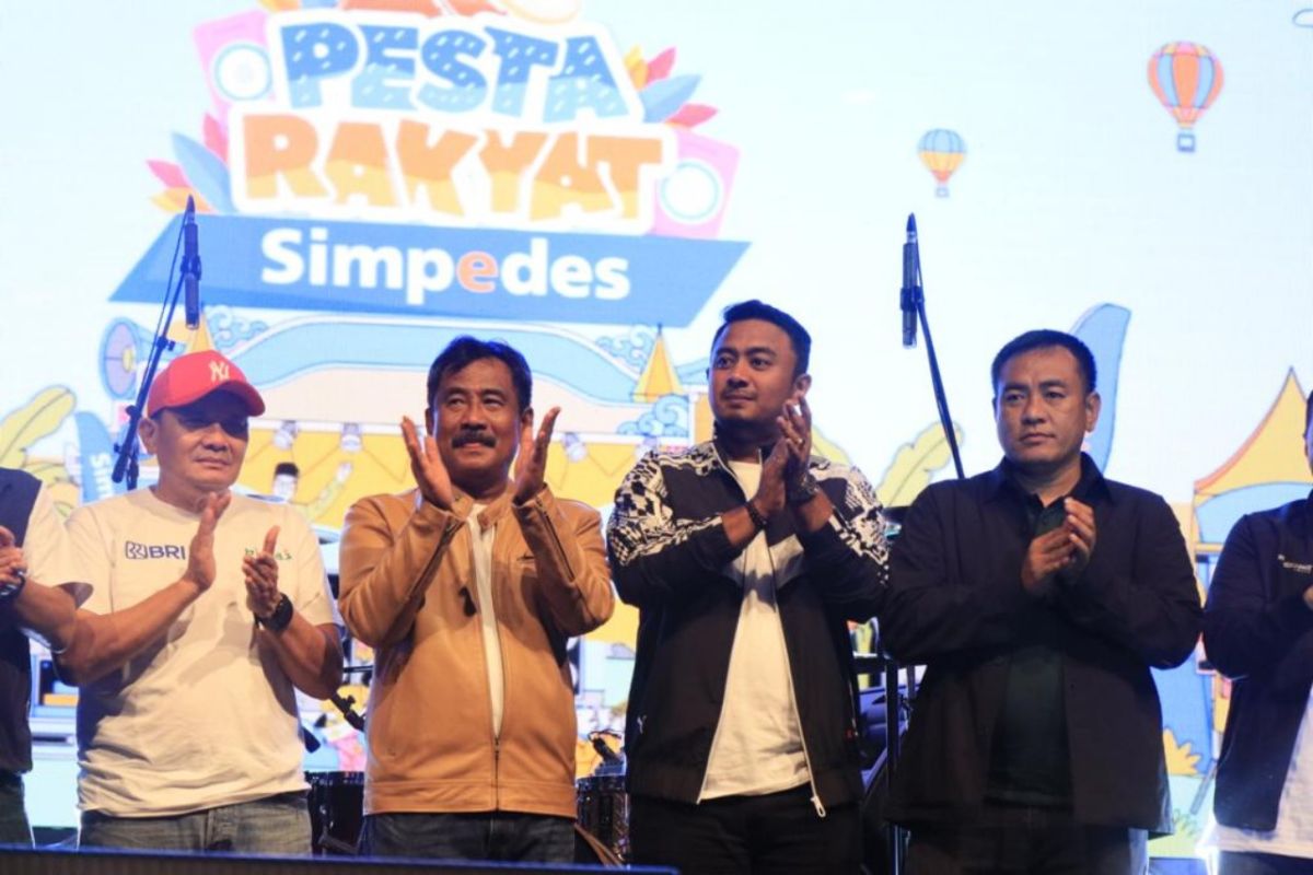 Wali Kota Binjai saksikan hiburan rakyat pesta Simpedes BRI