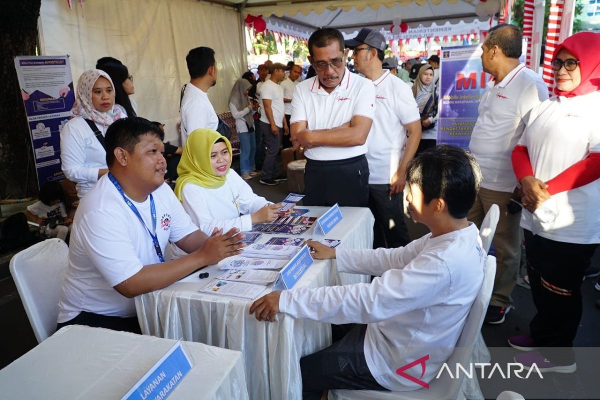 Kemenkumham Legal Expo 2023 hadir meriahkan Sulsel Anti Mager