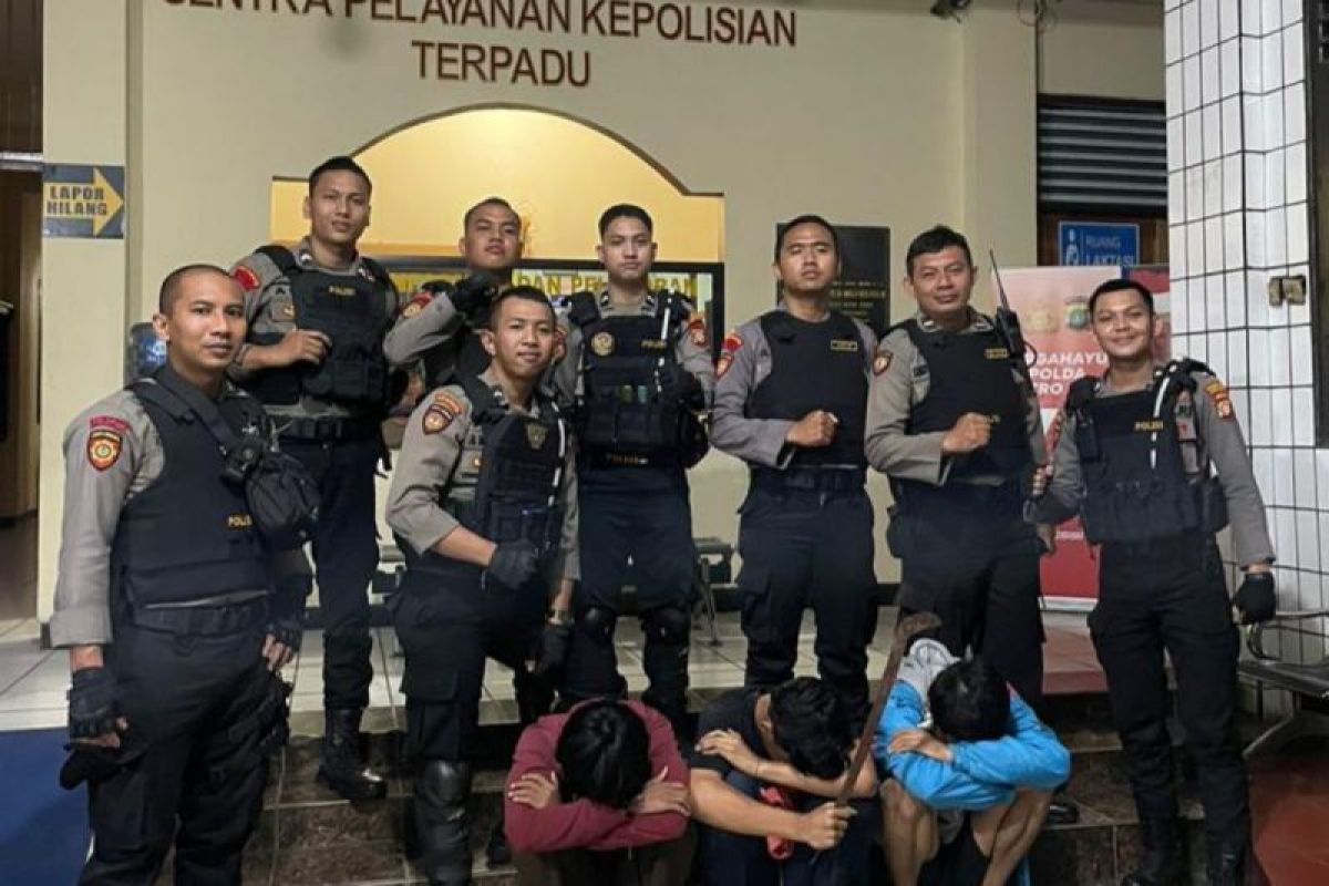 Lima remaja hendak tawuran di Jakarta Selatan ditangkap polisi