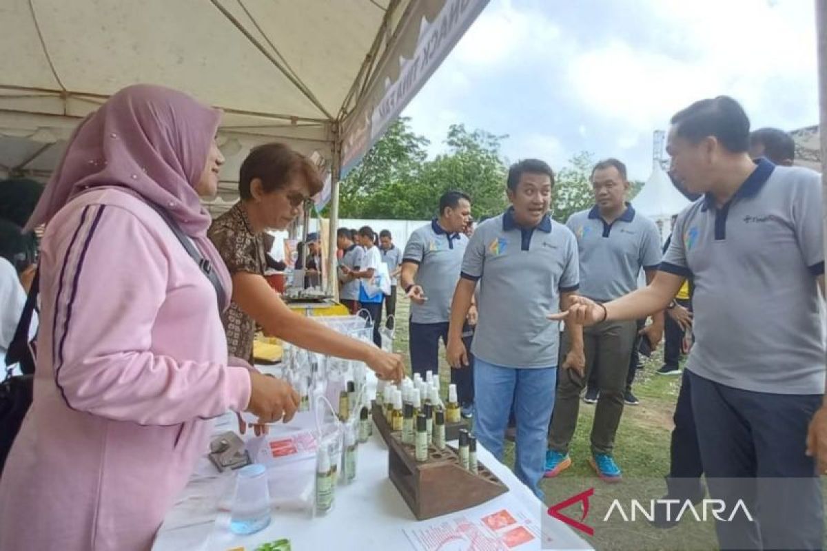 Produk UMKM Babel laris manis di Pekan Sehat PT Timah