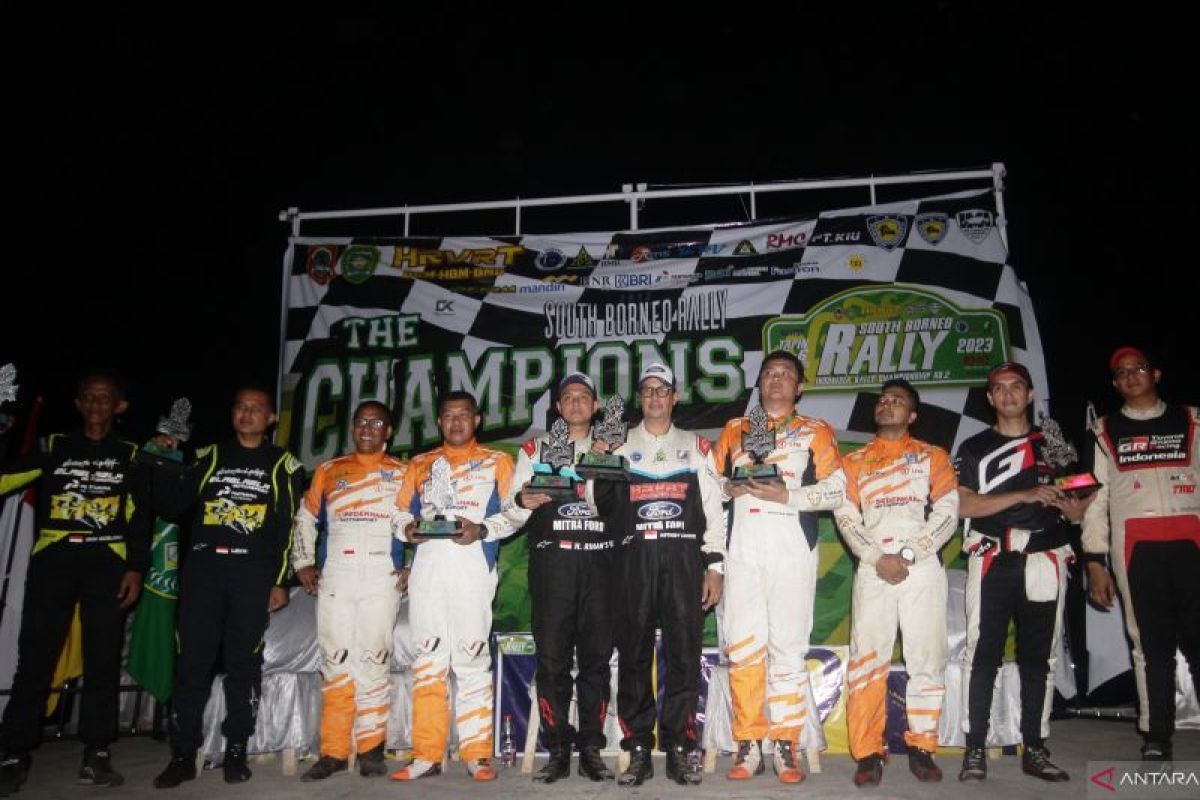 South Borneo Rally 2023 - Rihans Vareza first champion