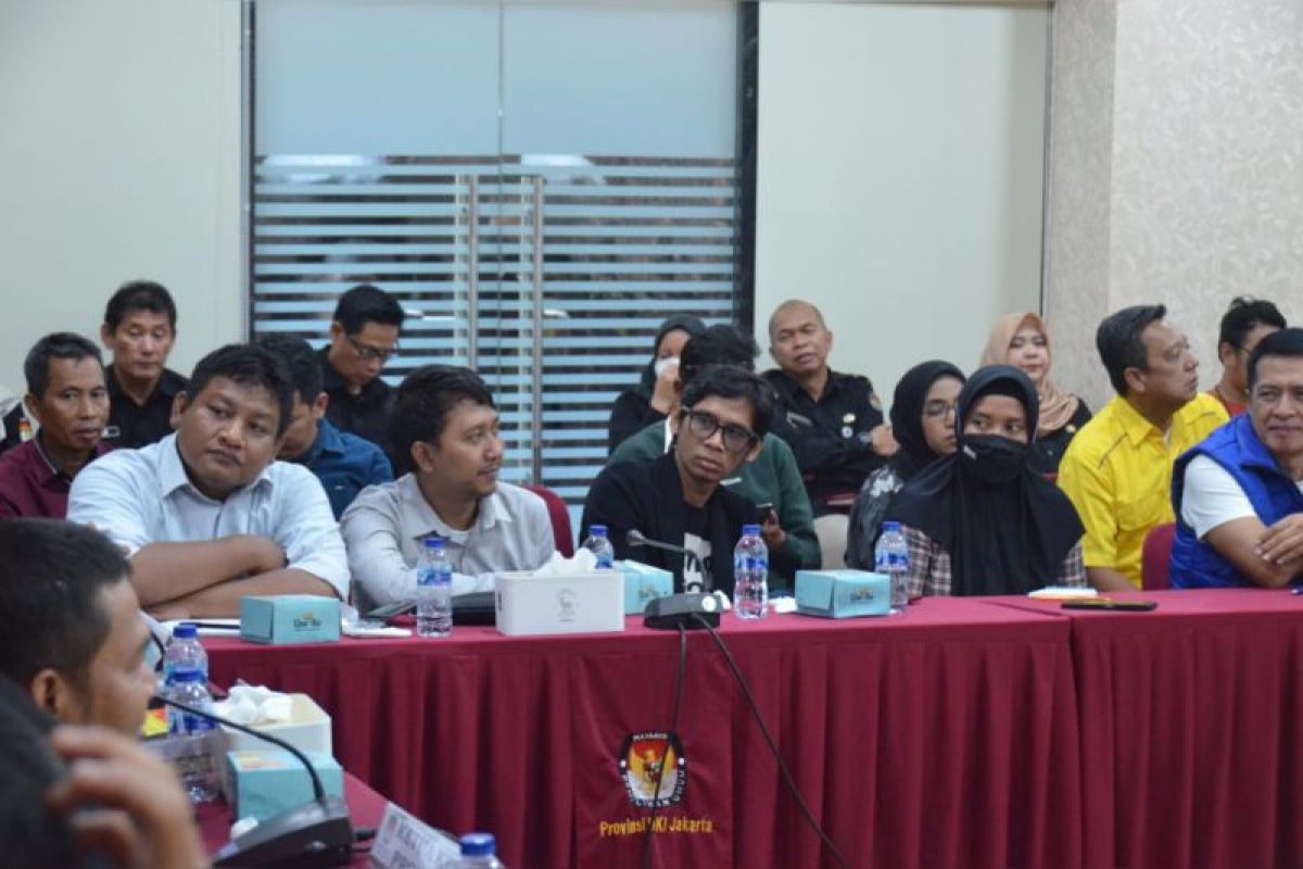 KPU DKI umumkan ribuan bacaleg penuhi syarat ikut Pemilu 2024