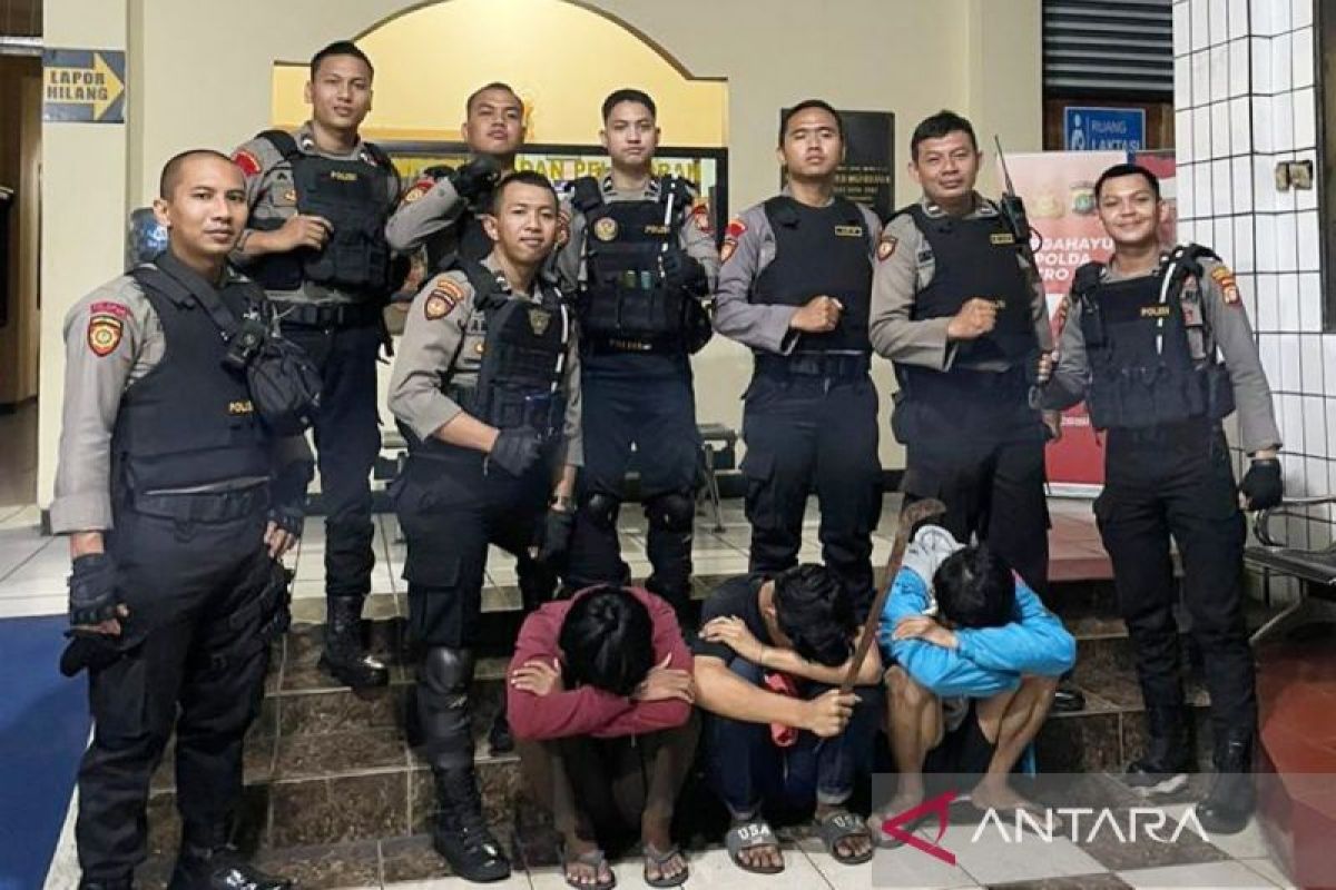 Polisi tangkap lima remaja hendak tawuran di Jakarta Selatan