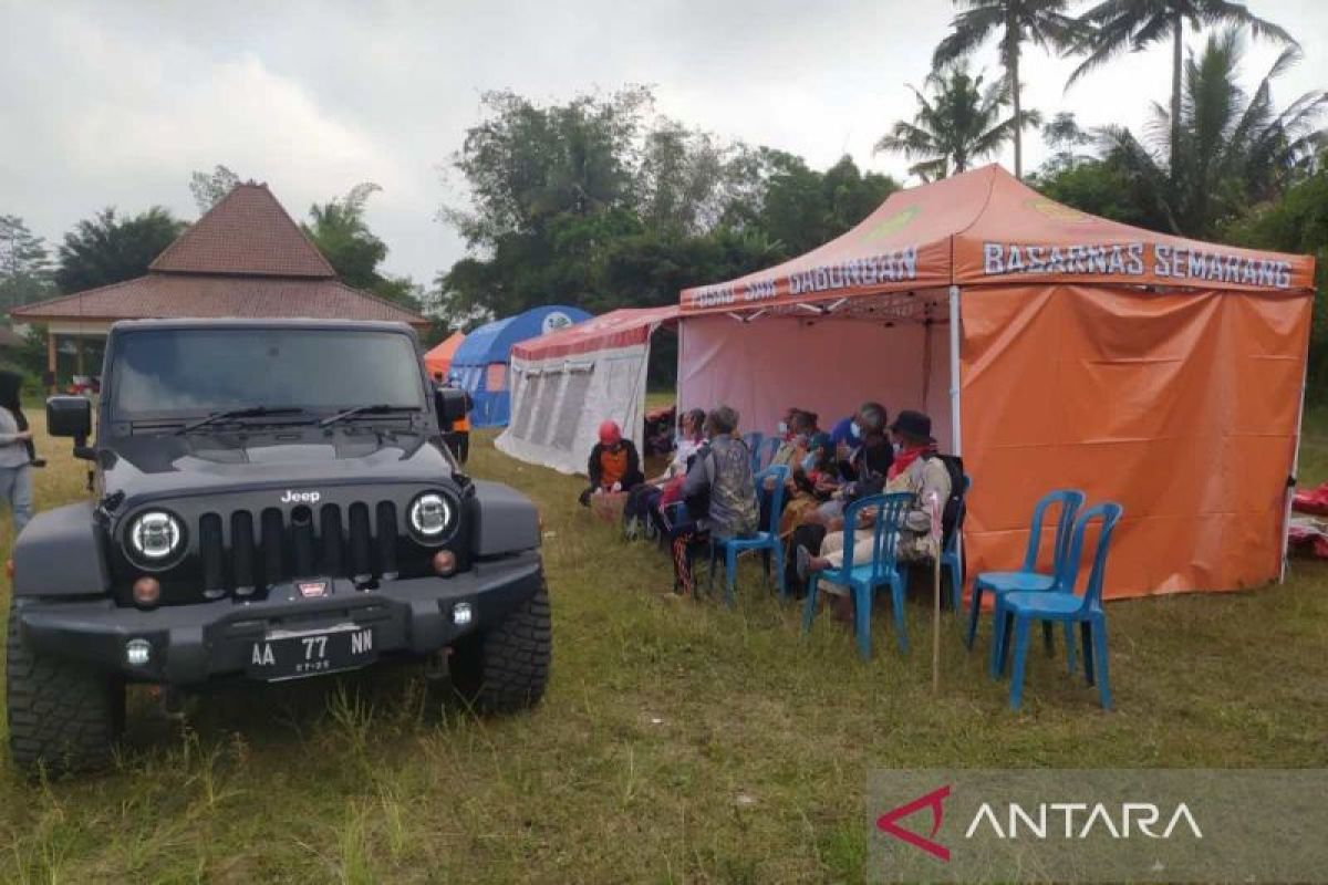 Basarnas gelar simulasi penanganan erupsi Merapi di Magelang