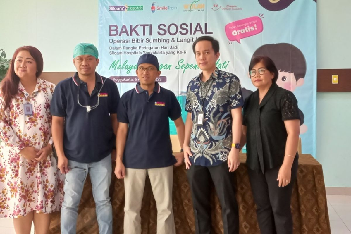 RS Siloam Yogyakarta adakan bakti sosial operasi bibir sumbing dan langit-langit